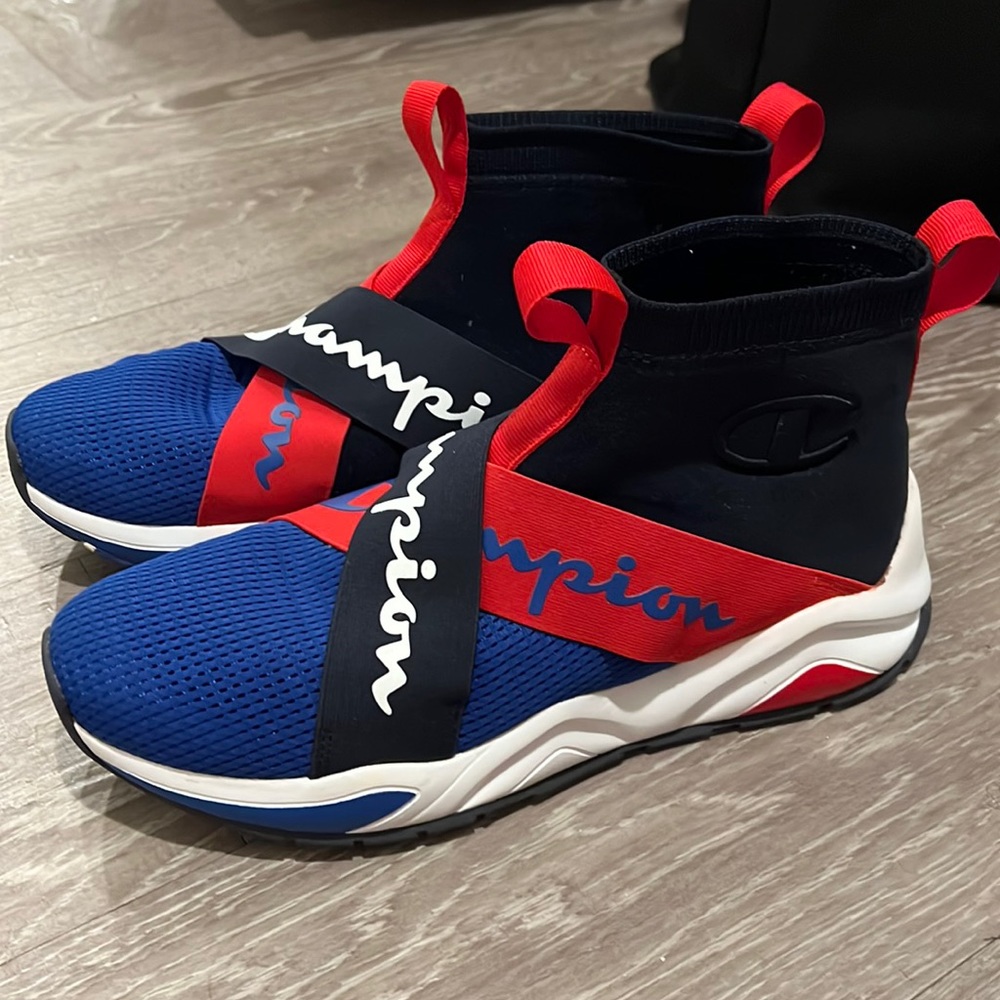 Champion Men’s Hi-Top Slip Ons